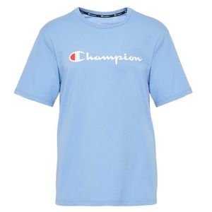 Baby blue champion T-shirt size small